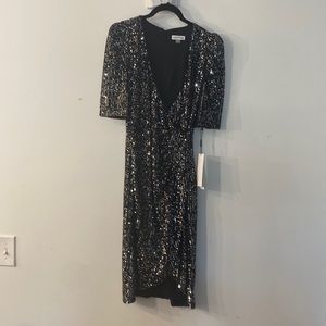 Calvin Klein Sequin Cocktail Dress